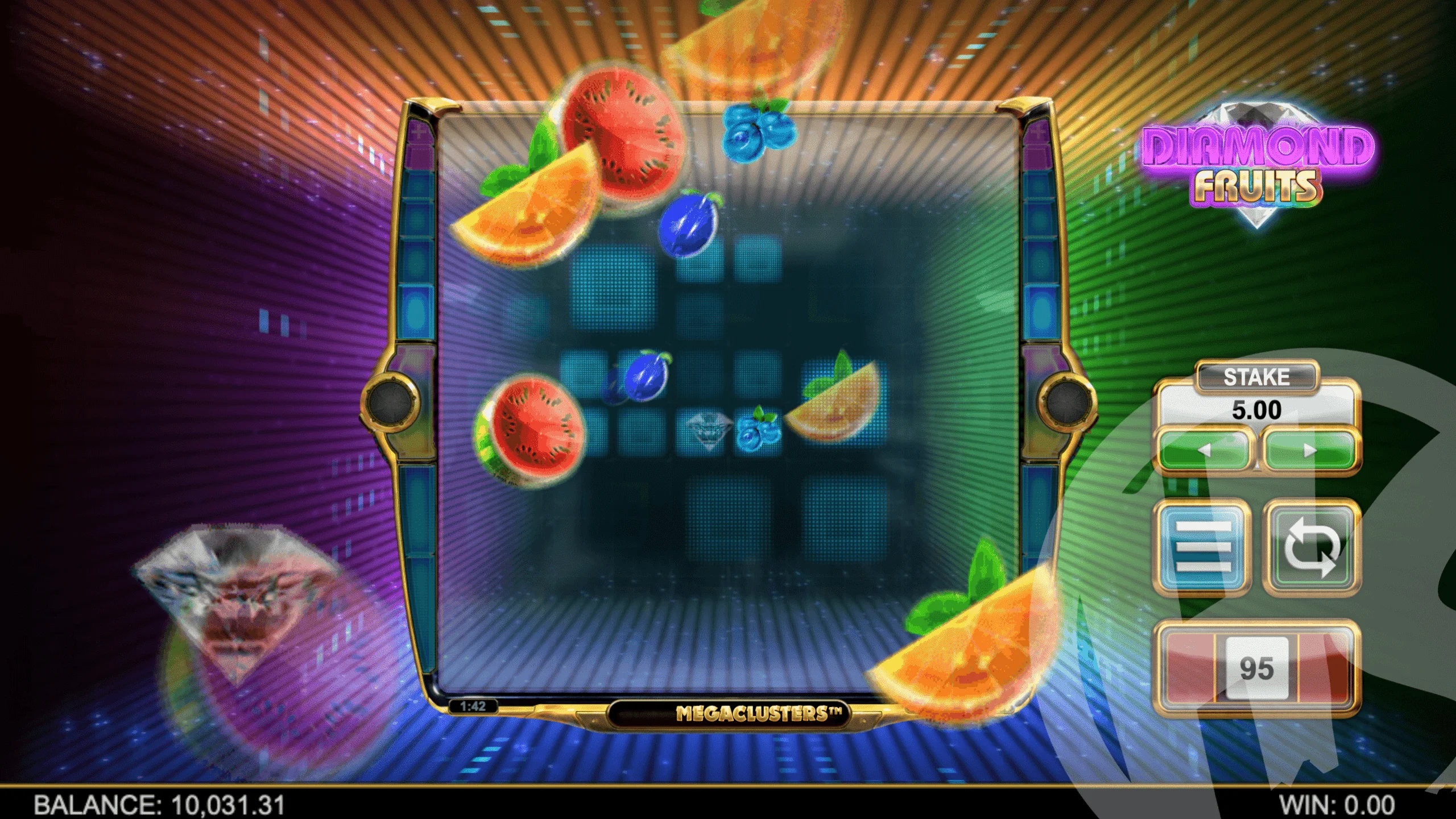 Diamond Fruits Megaclusters Slot Review pic 1